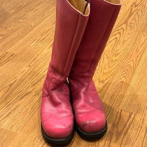 Much loved Pink leather Fluevogs!!!